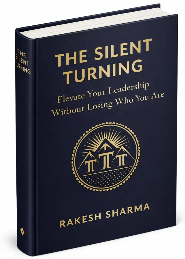 The Silent Turning book cover by Rakesh Sharma